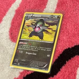Fraxure #14 – Pokémon Dragon Vault – Holo (Shattered Foil) – Played